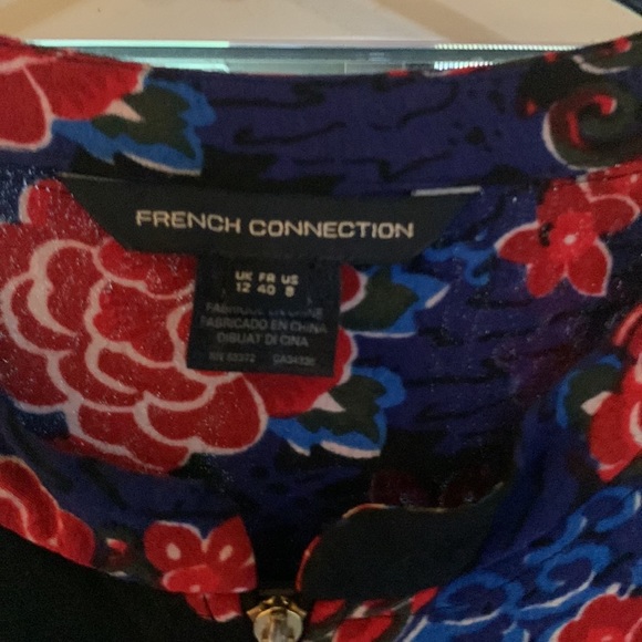 French Connection floral bomber jacket - Picture 3 of 4